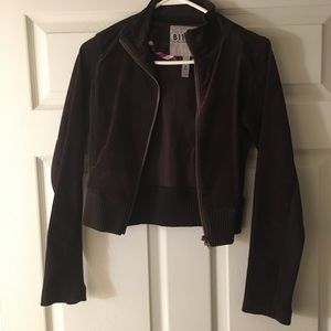 Brown corduroy jacket